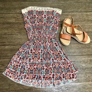 Beautiful multi-pattern dress